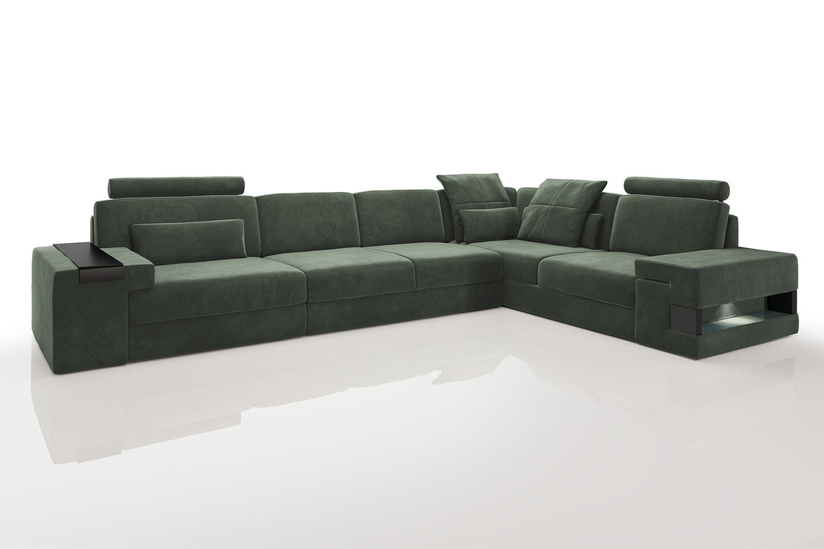 Bruno II [S] Stoff Ecksofa L-Form