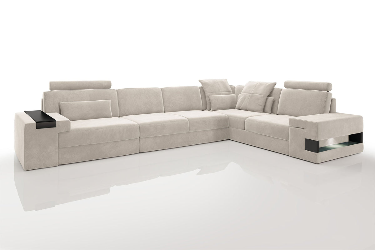 Bruno II [S] Stoff Ecksofa L-Form