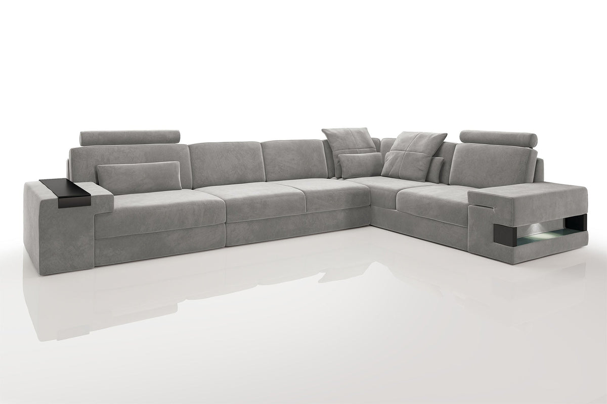 Bruno II [S] Stoff Ecksofa L-Form