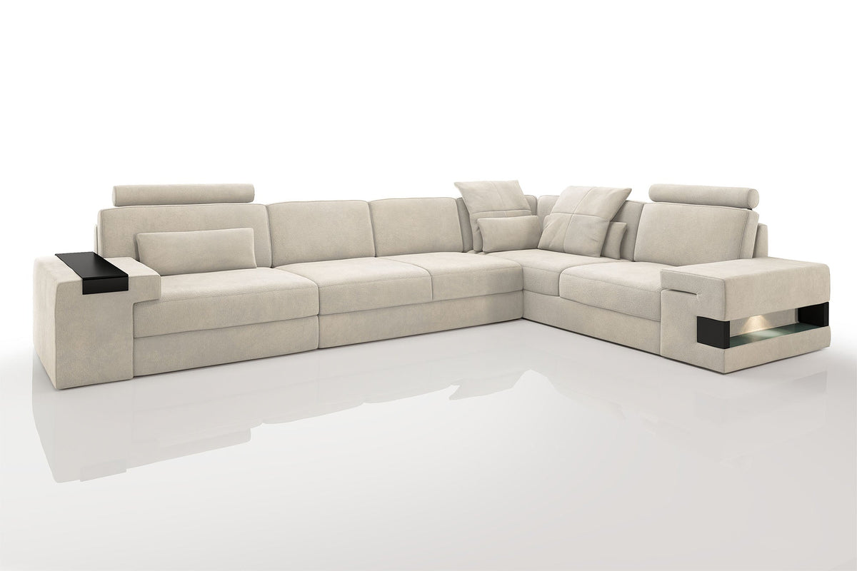 Bruno II [S] Stoff Ecksofa L-Form