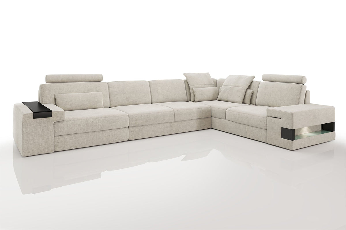 Bruno II [S] Stoff Ecksofa L-Form