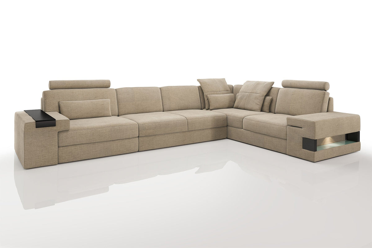 Bruno II [S] Stoff Ecksofa L-Form