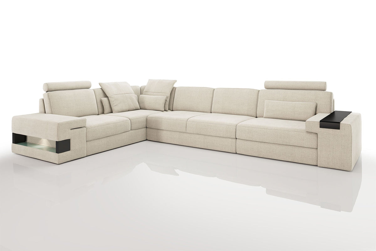 Bruno II [S] Stoff Ecksofa L-Form