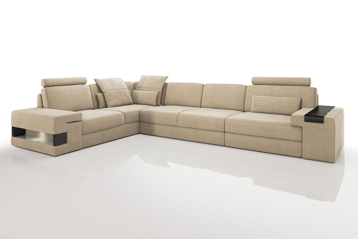 Bruno II [S] Stoff Ecksofa L-Form