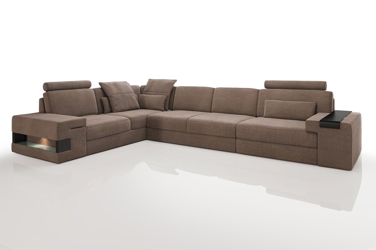Bruno II [S] Stoff Ecksofa L-Form