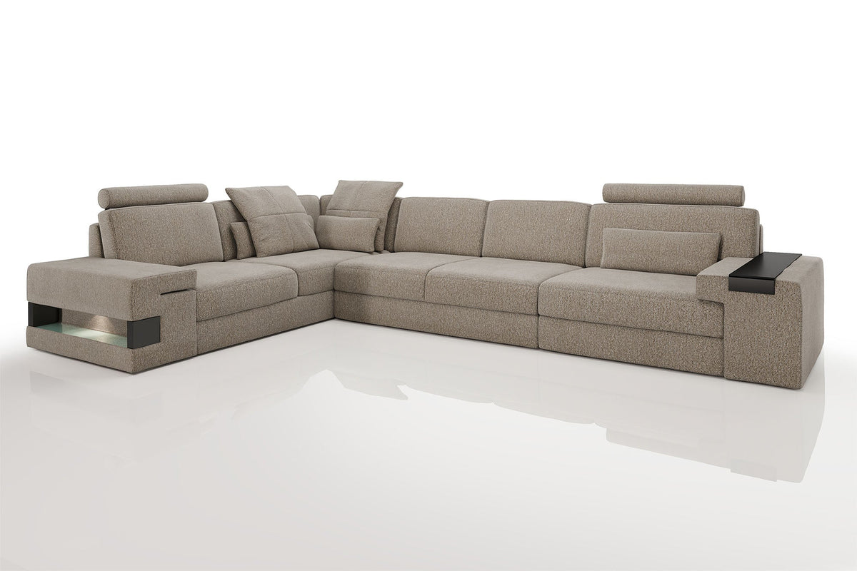 Bruno II [S] Stoff Ecksofa L-Form
