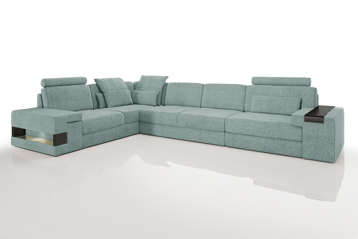 Bruno II [S] Stoff Ecksofa L-Form