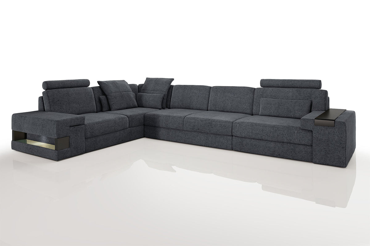 Bruno II [S] Stoff Ecksofa L-Form