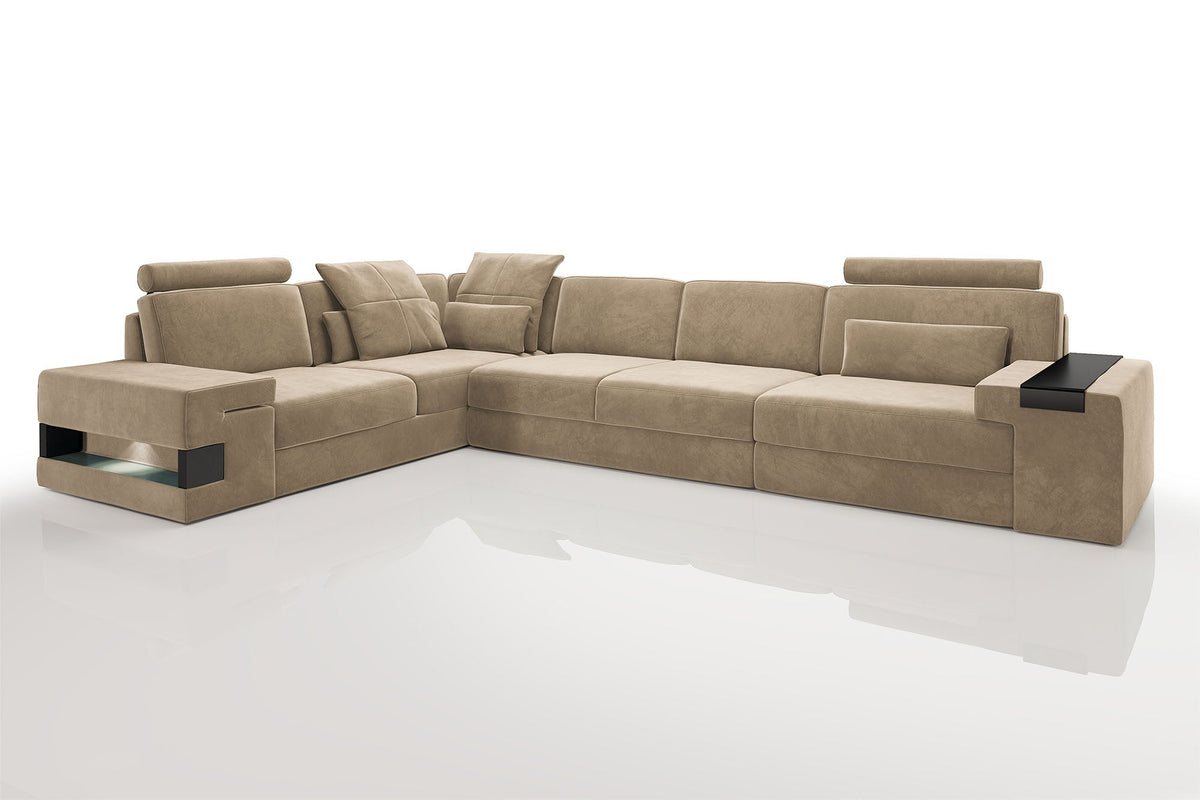 Bruno II [S] Stoff Ecksofa L-Form