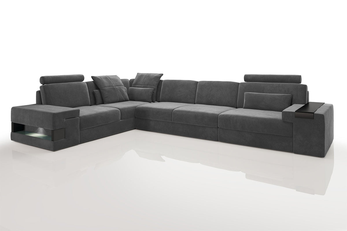 Bruno II [S] Stoff Ecksofa L-Form