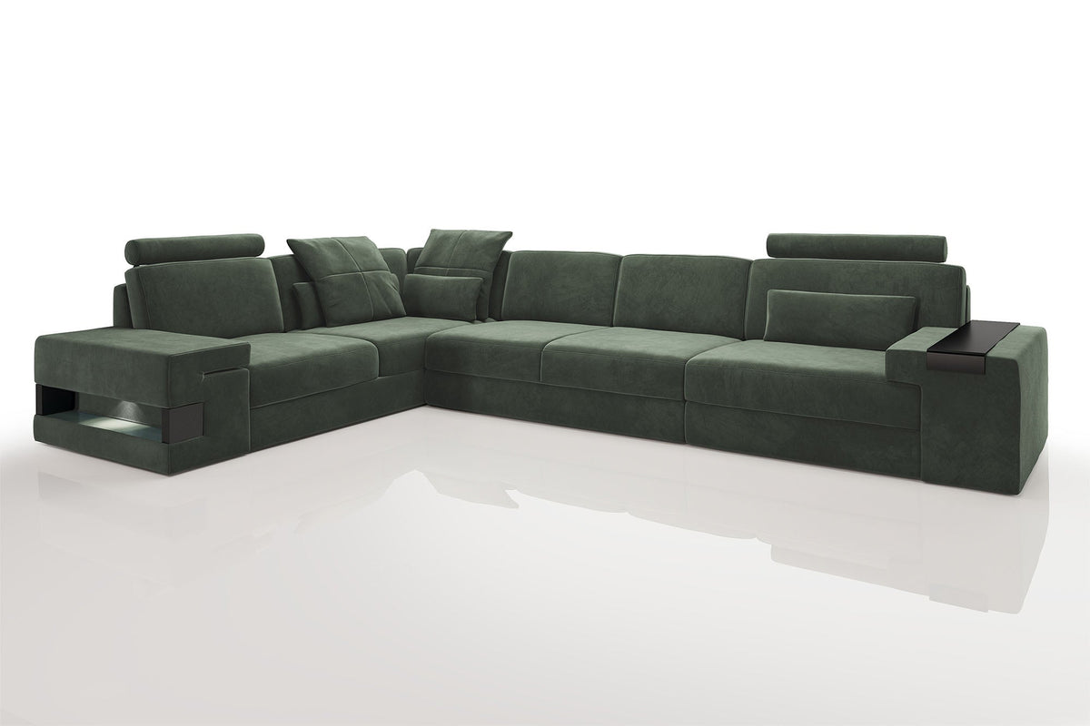 Bruno II [S] Stoff Ecksofa L-Form