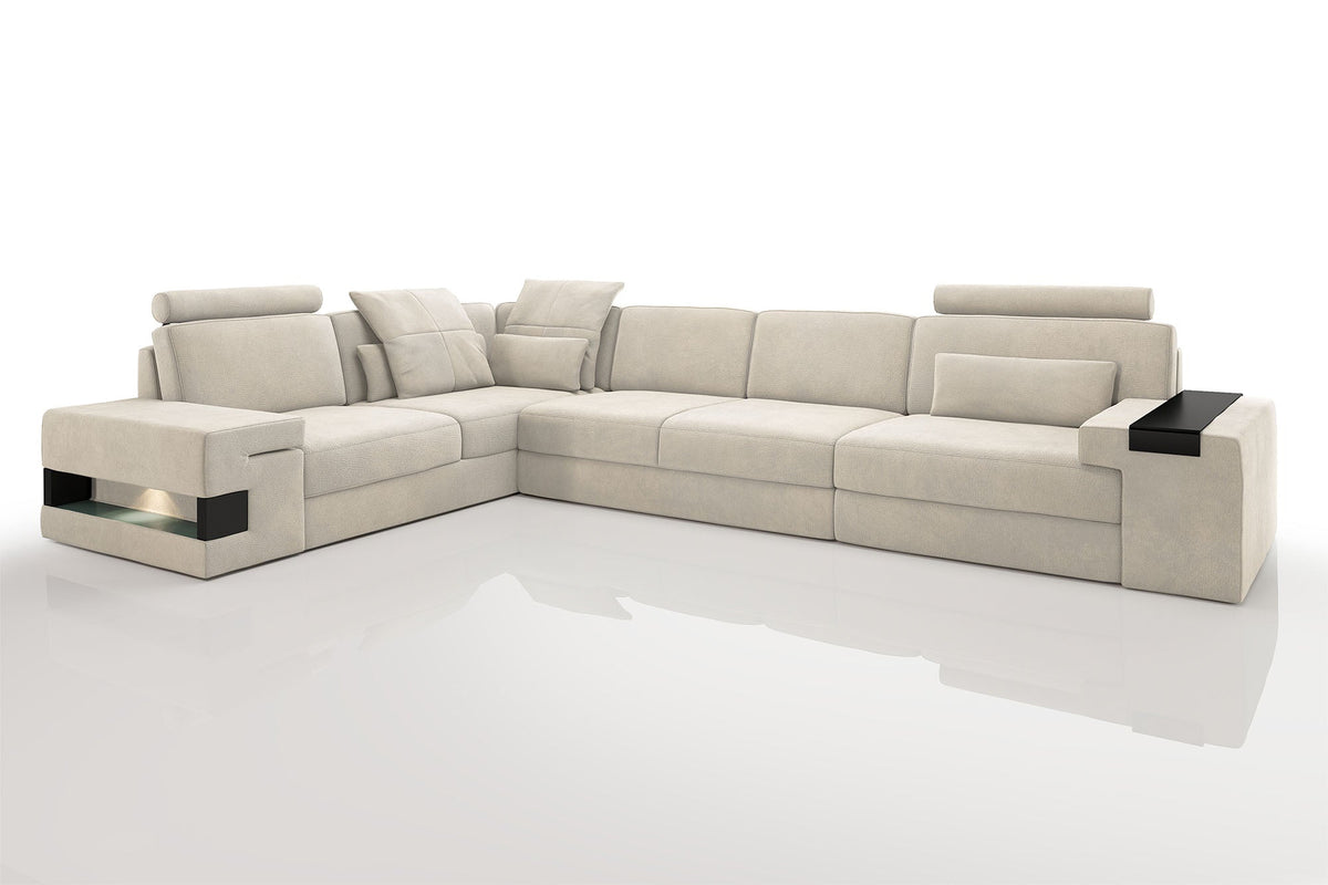 Bruno II [S] Stoff Ecksofa L-Form