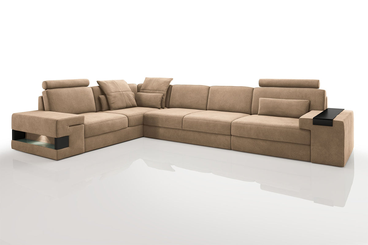Bruno II [S] Stoff Ecksofa L-Form