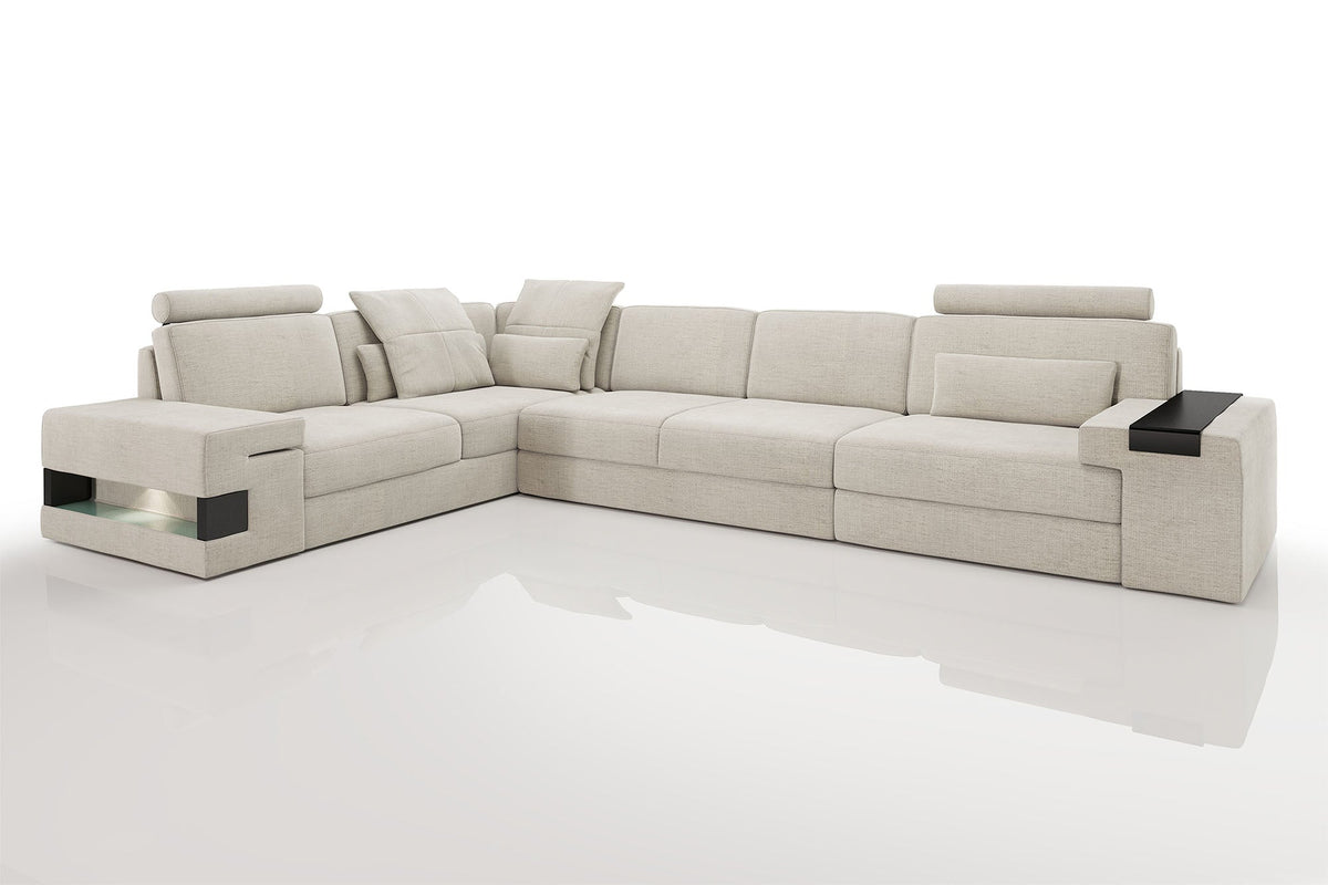 Bruno II [S] Stoff Ecksofa L-Form