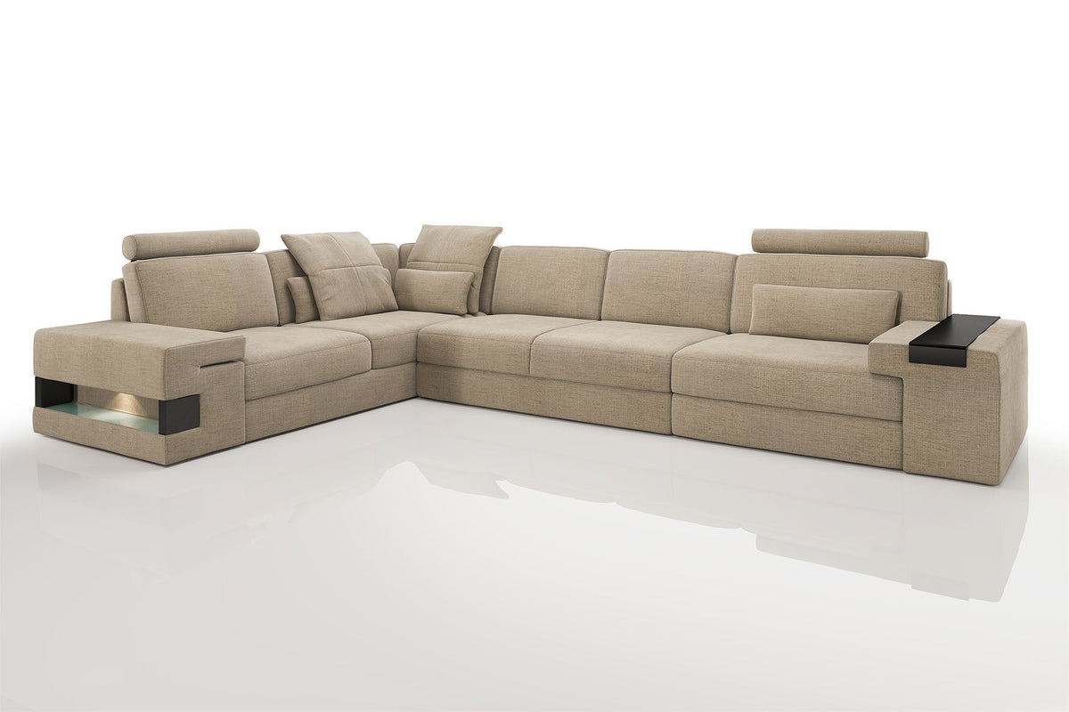Bruno II [S] Stoff Ecksofa L-Form
