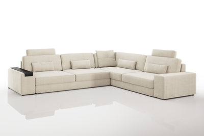 Bruno II [P] Stoff Wohnlandschaft L-Form