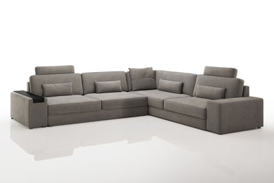 Bruno II [P] Stoff Ecksofa L-Form