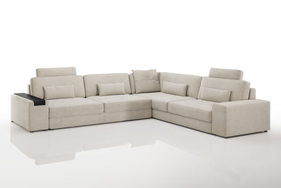 Bruno II [P] Stoff Ecksofa L-Form