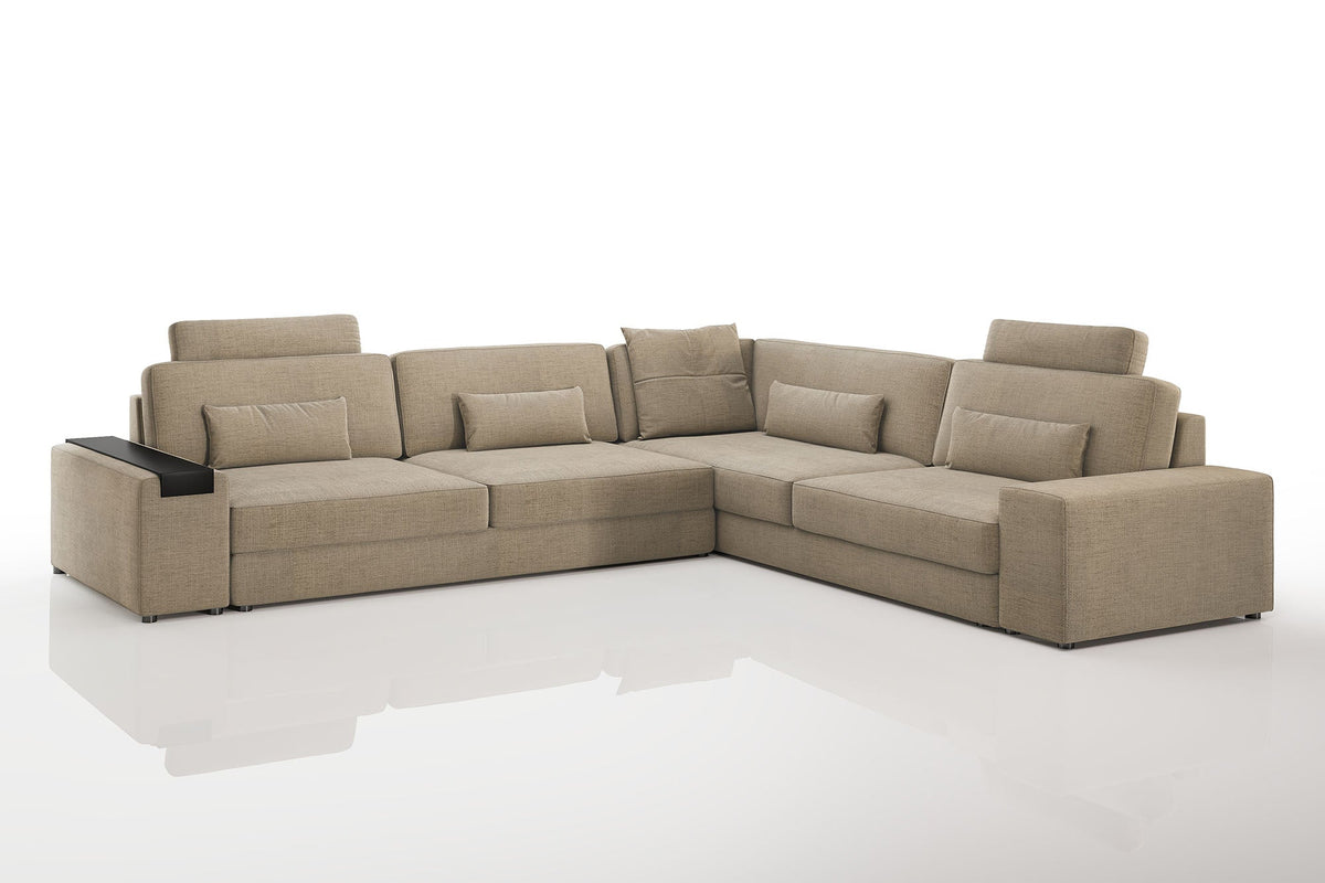 Bruno II [P] Stoff Ecksofa L-Form