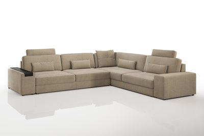 Bruno II [P] Stoff Ecksofa L-Form