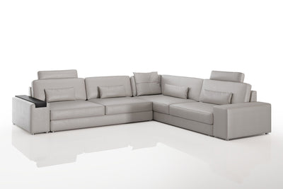 Bruno II [P] Leder Wohnlandschaft L-Form
