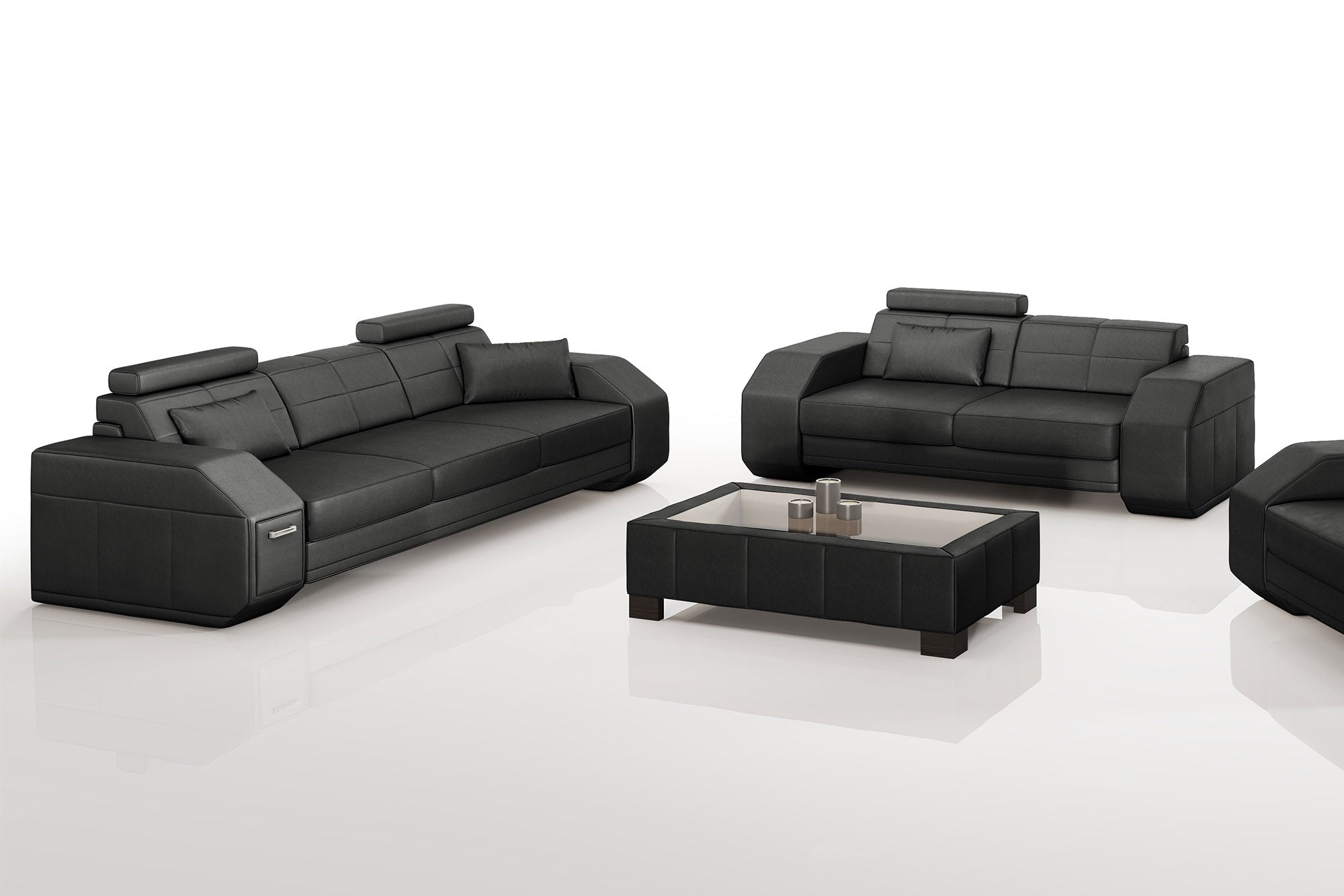 Jonas [S] Leder Sofagarnitur
