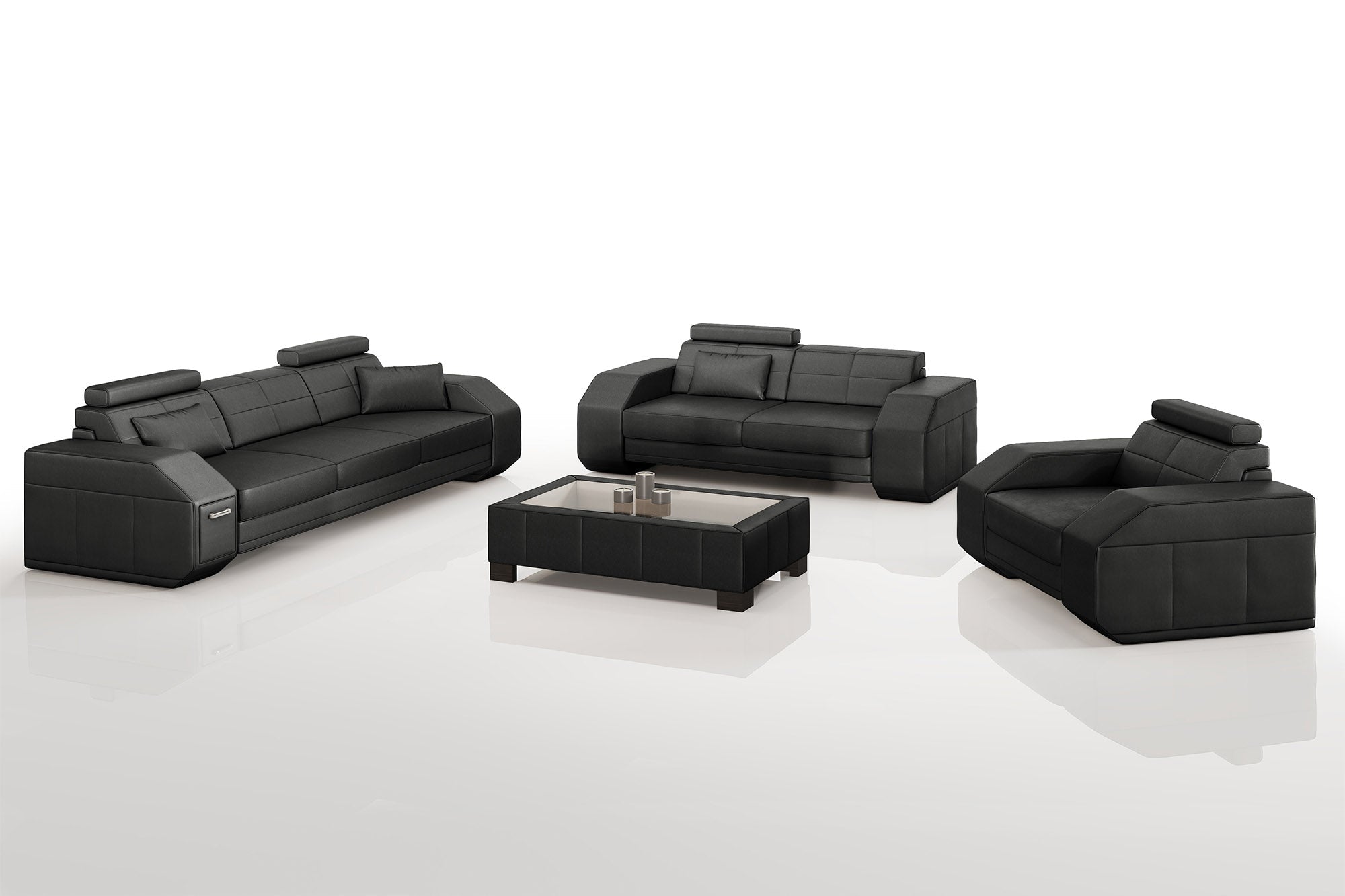 Jonas [S] Leder Sofagarnitur