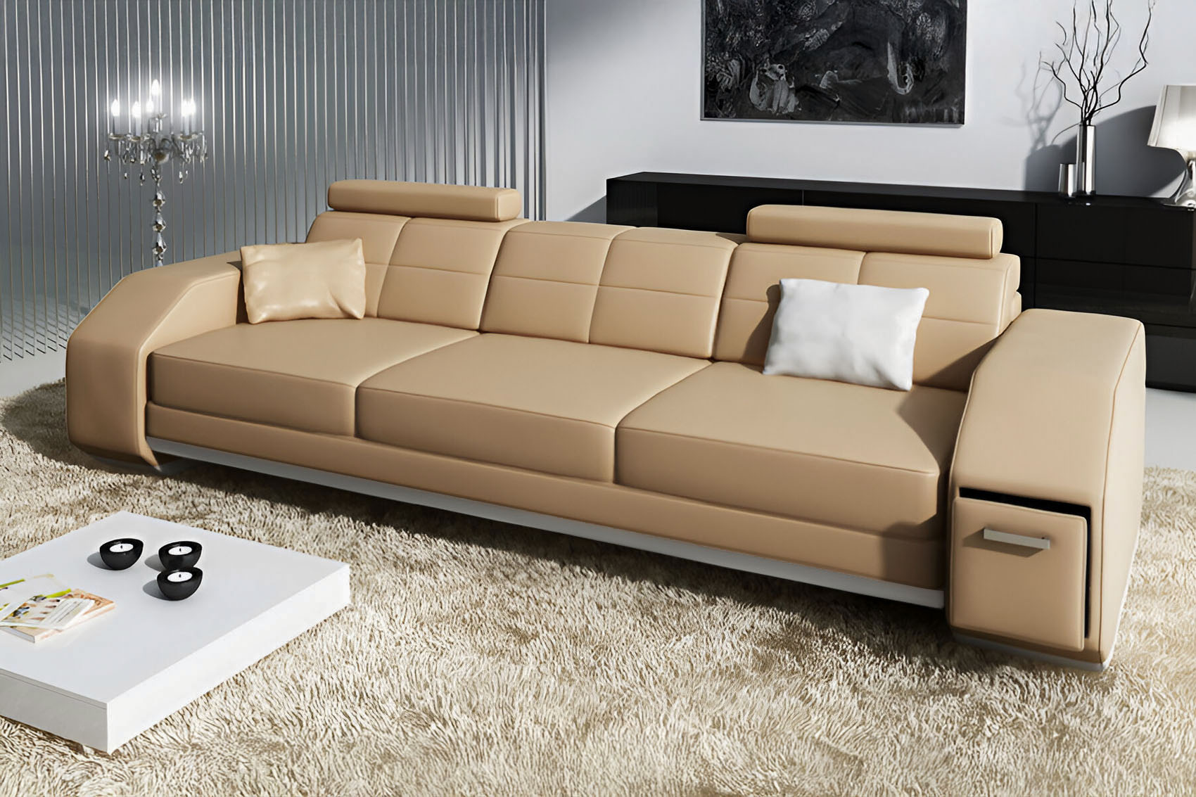 Jonas [S] Leder Sofagarnitur