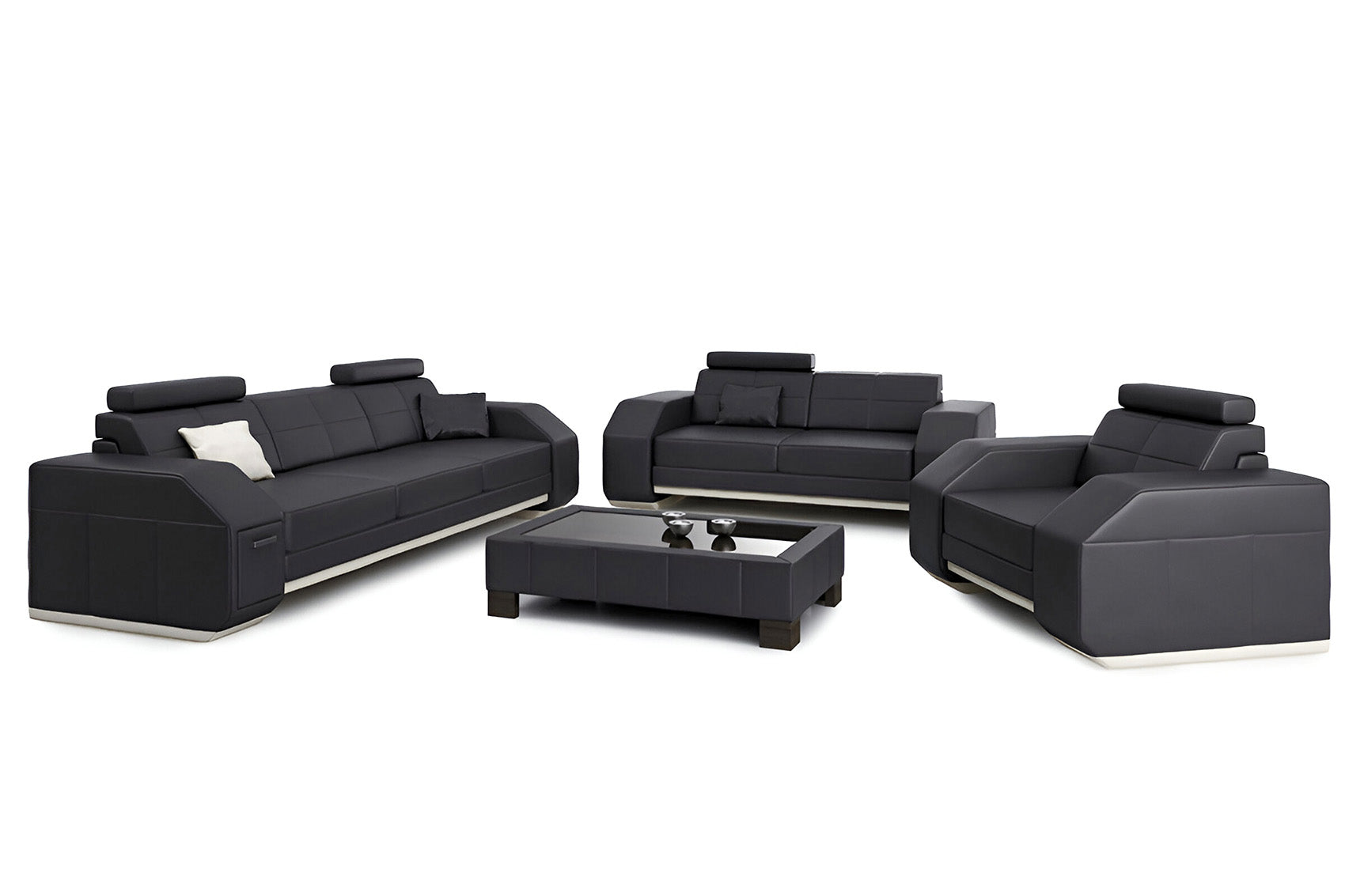 Jonas [S] Leder Sofagarnitur