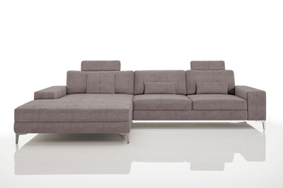 Maximilian III [P] Stoffsofa mit Ottomane
