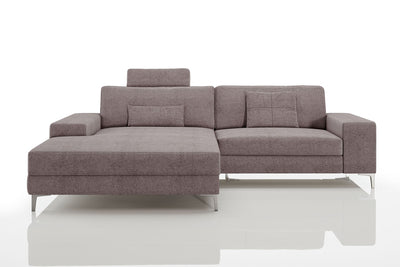 Maximilian IV [P] Kleines Stoffsofa mit Ottomane