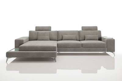Maximilian III [S] Stoffsofa mit Ottomane
