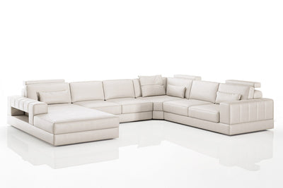 Paul [P] Leder Wohnlandschaft U-Ottomane