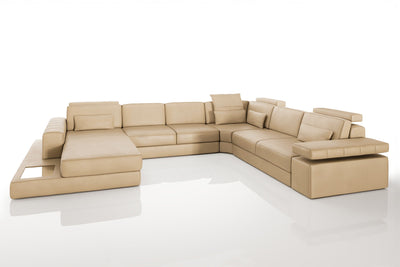 Paul [S] Leder Wohnlandschaft U-Ottomane