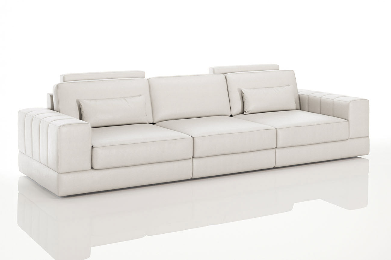 Paul [P] Ledersofa 3-Sitzer