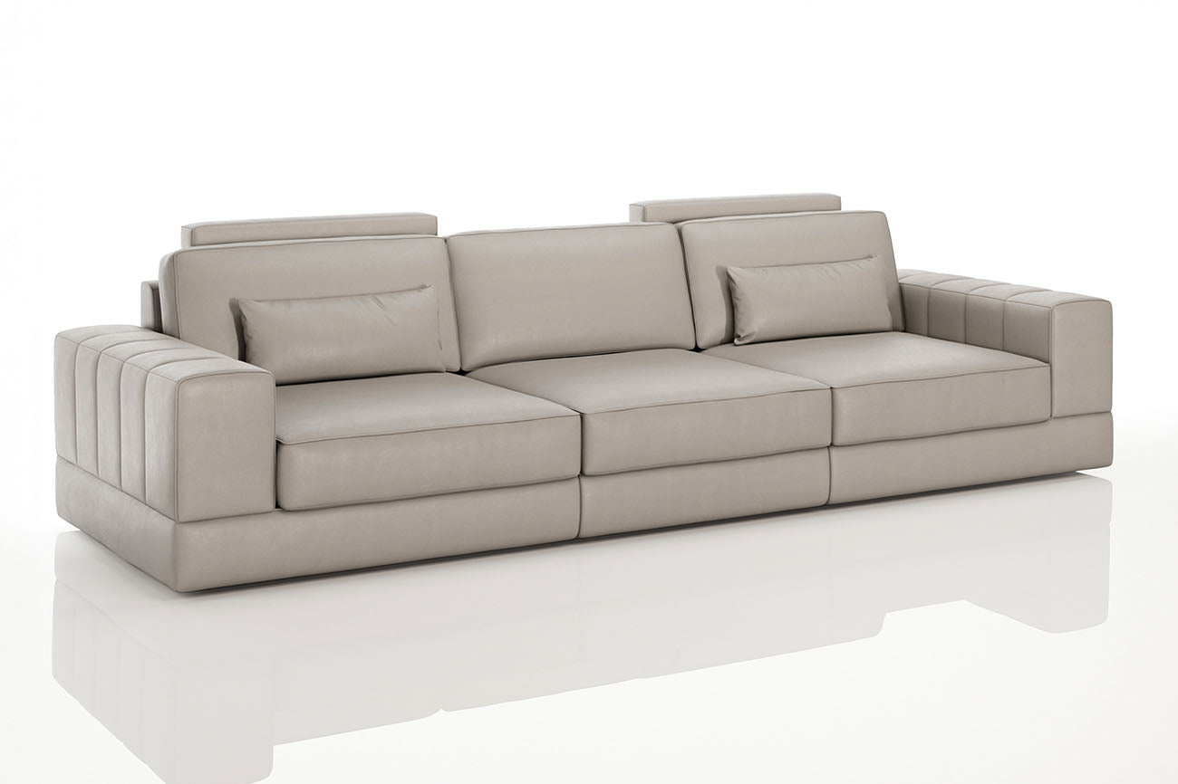 Paul [P] Ledersofa 3-Sitzer