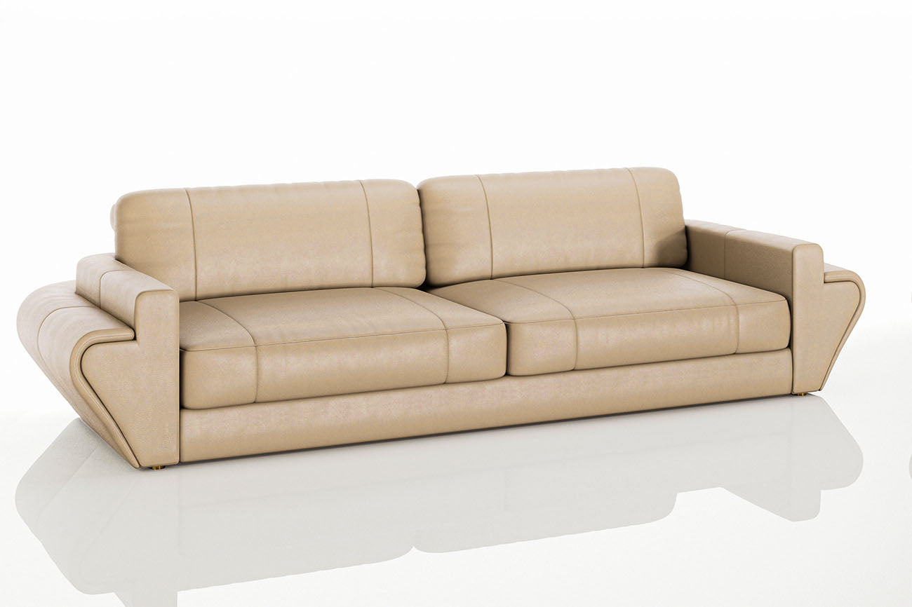 Vincent [S] Ledersofa 3-Sitzer