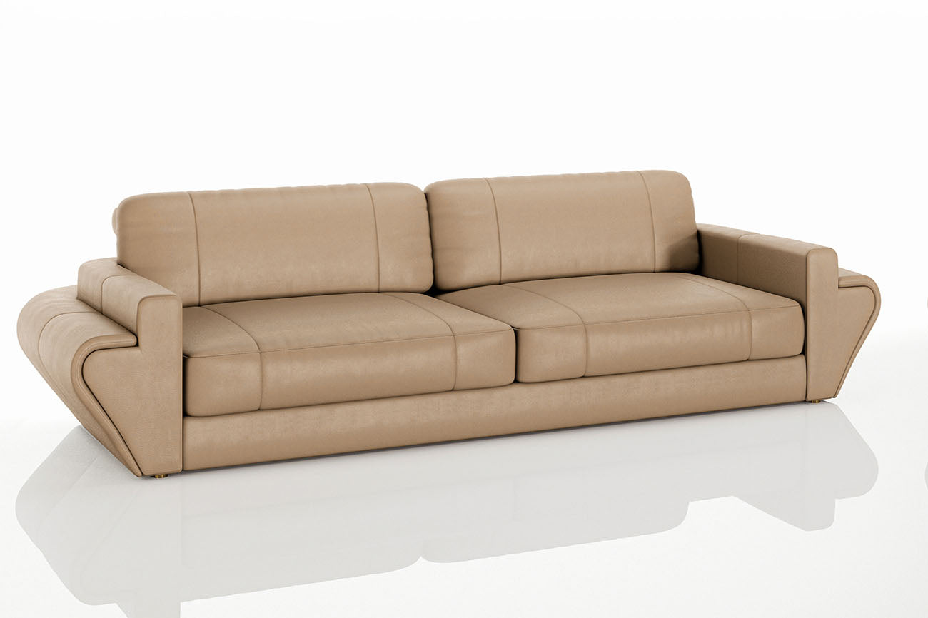 Vincent [S] Ledersofa 3-Sitzer