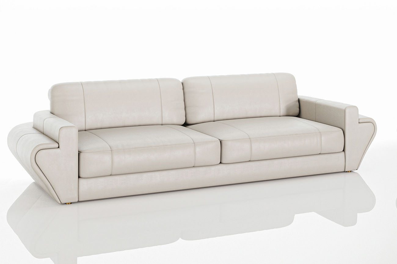 Vincent [S] Ledersofa 3-Sitzer