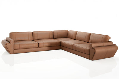 Vincent [S] Leder Wohnlandschaft L-Form