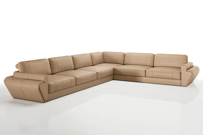 Vincent LG [S] Große Leder Wohnlandschaft L-Form