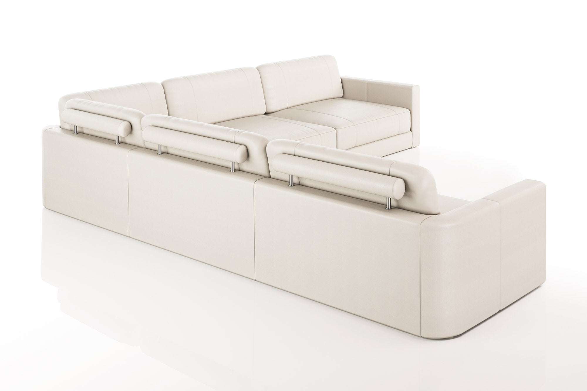 Vincent [P] Leder Wohnlandschaft L-Form