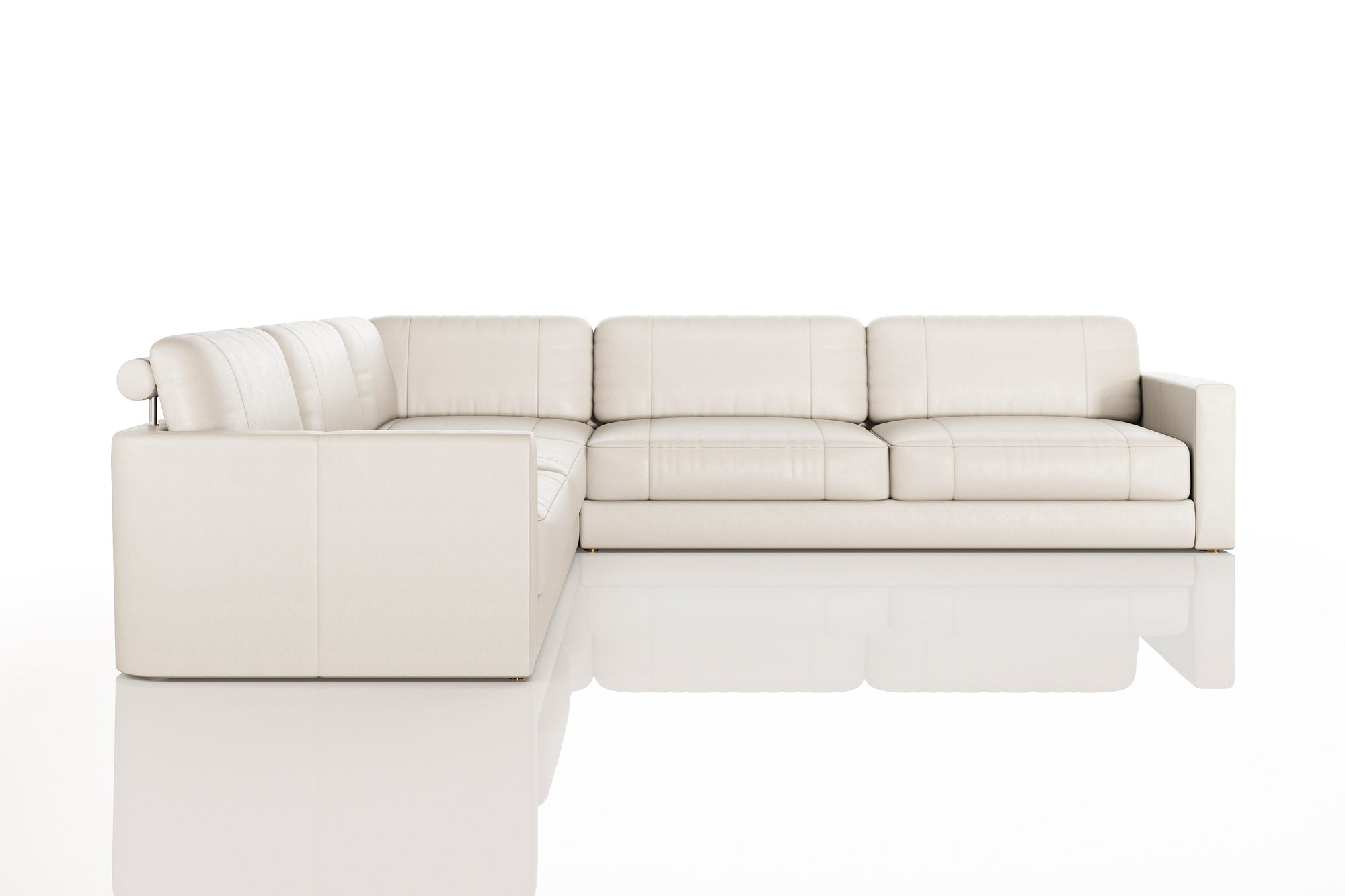 Vincent [P] Leder Wohnlandschaft L-Form