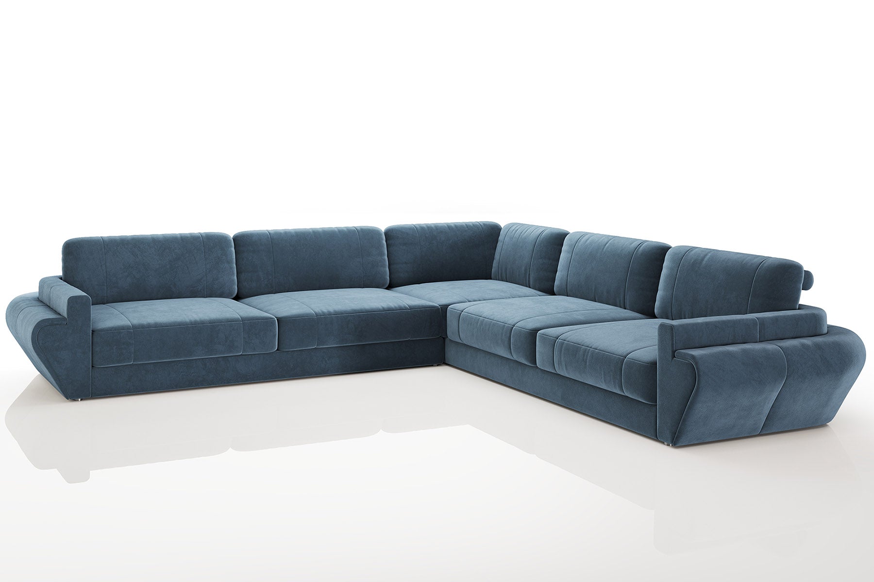 Vincent [S] Design Stoff Ecksofa L-Form