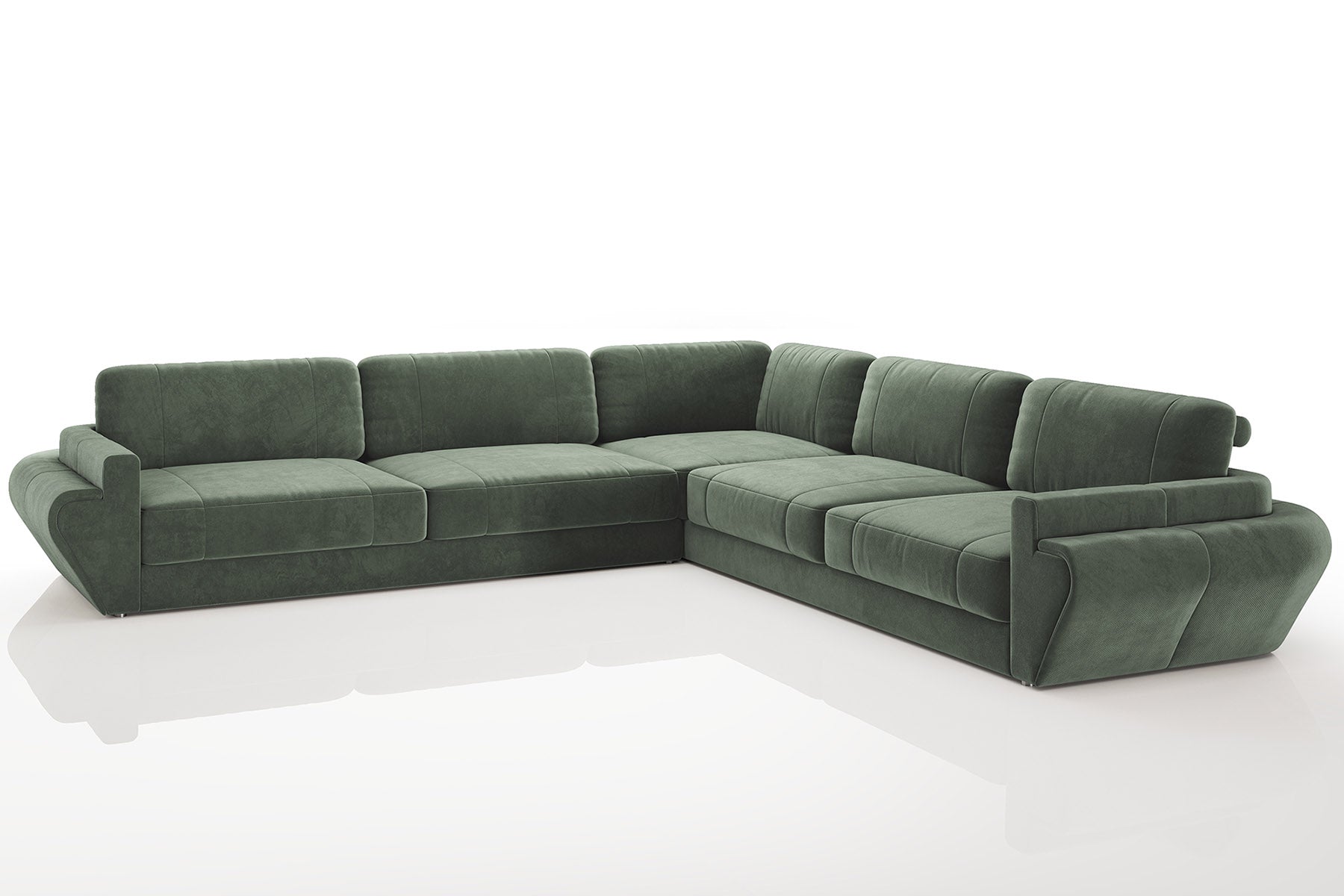 Vincent [S] Design Stoff Ecksofa L-Form