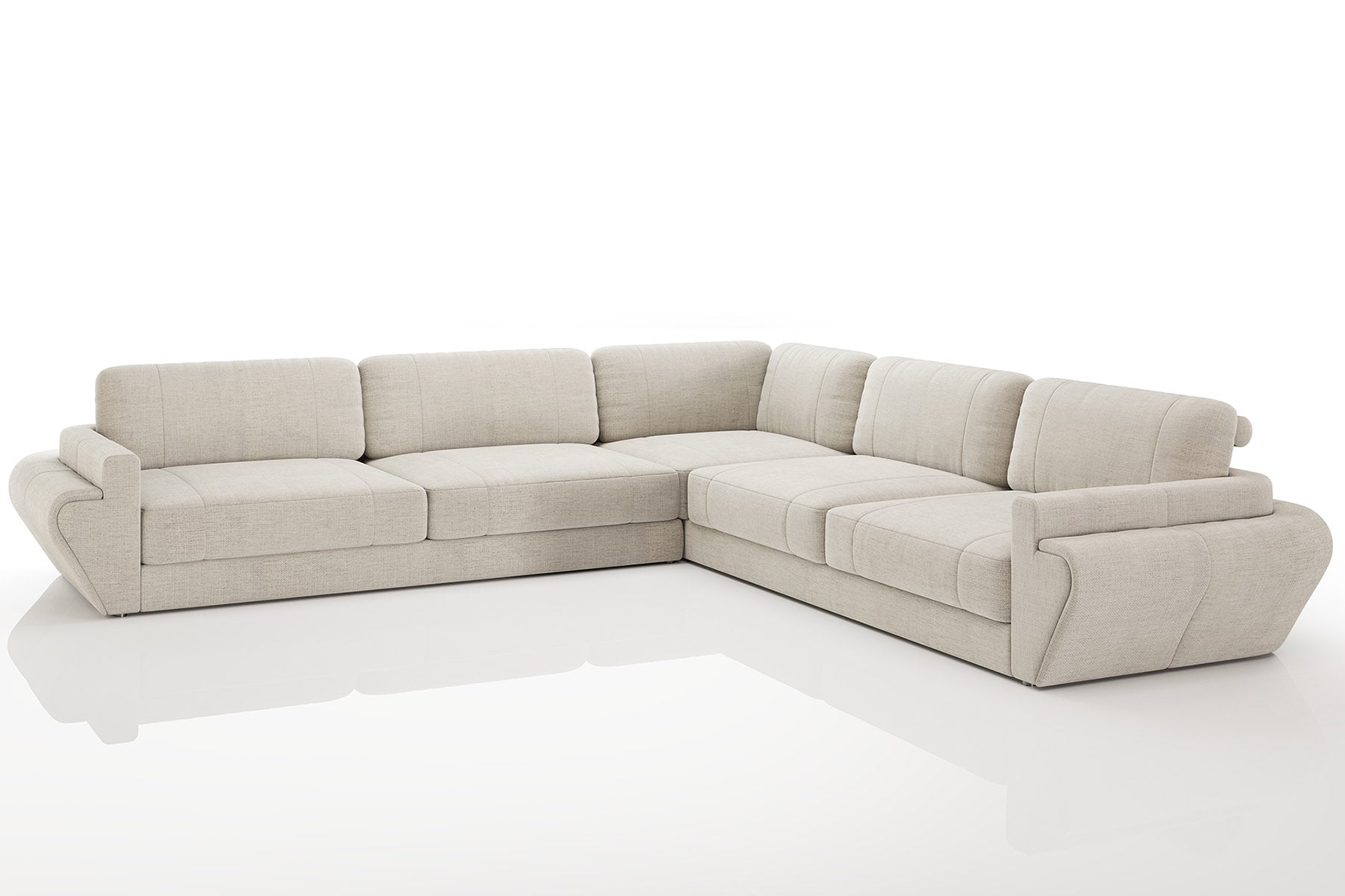 Vincent [S] Design Stoff Ecksofa L-Form