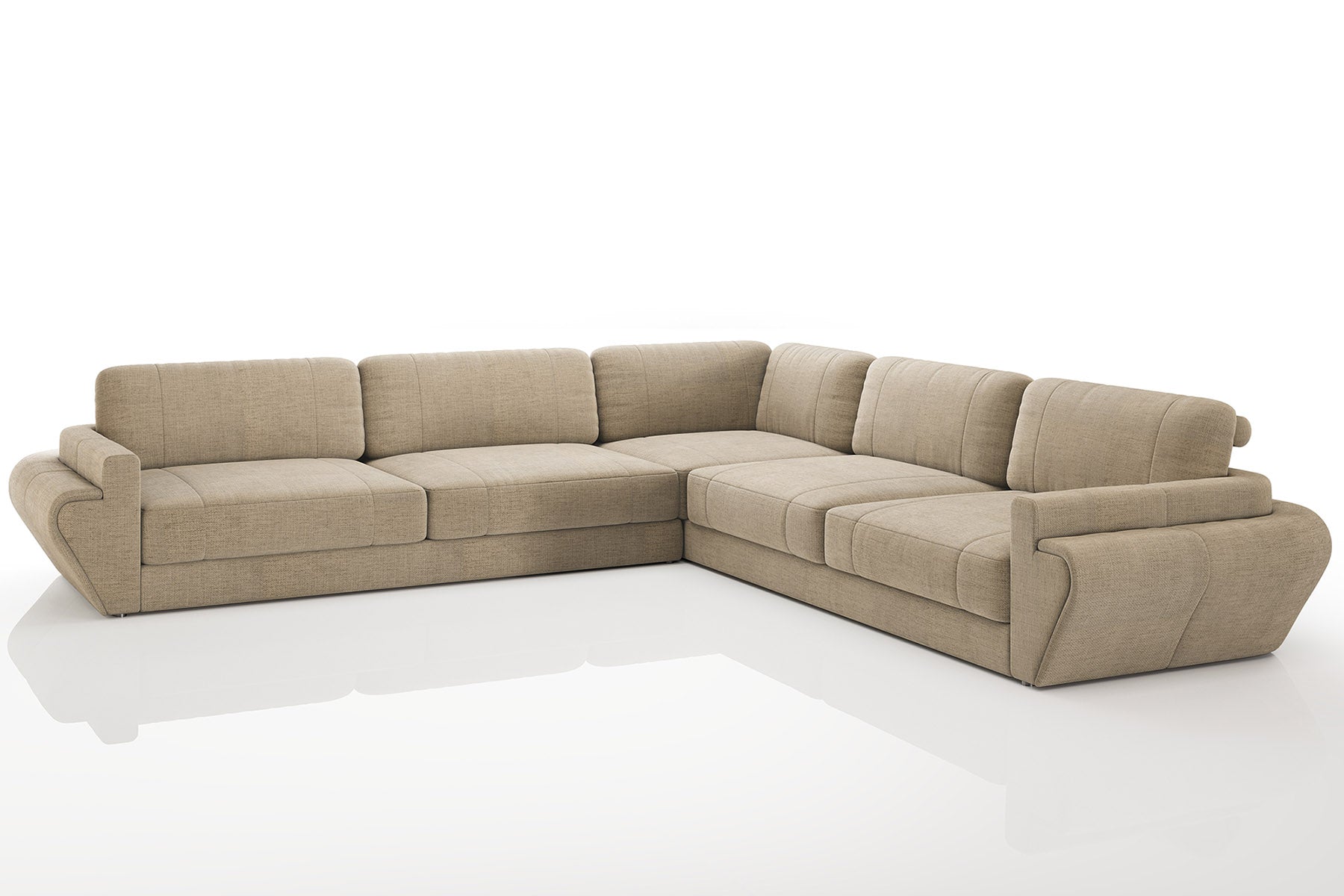 Vincent [S] Design Stoff Ecksofa L-Form
