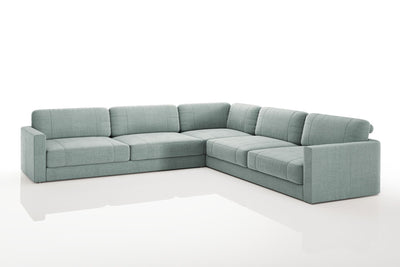 Vincent [P] Kleine Stoff Eckcouch L-Form