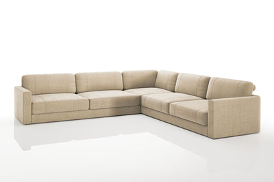 Vincent [P] Kleine Stoff Eckcouch L-Form