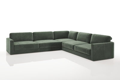 Vincent [P] Kleine Stoff Eckcouch L-Form